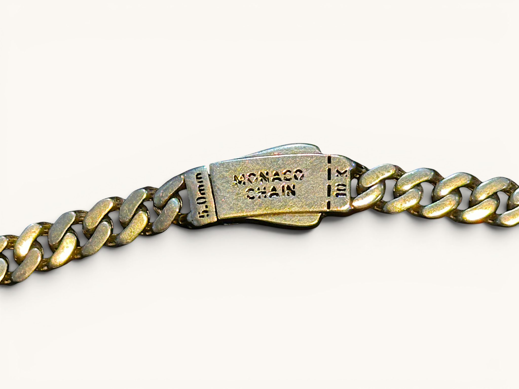 10K Gold Monaco Cuban Link Necklace 5